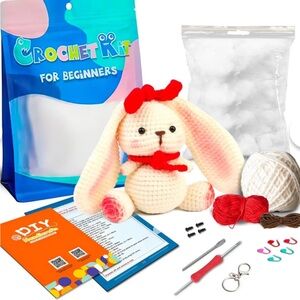 Crochet Kit (Bunny) For Beginners